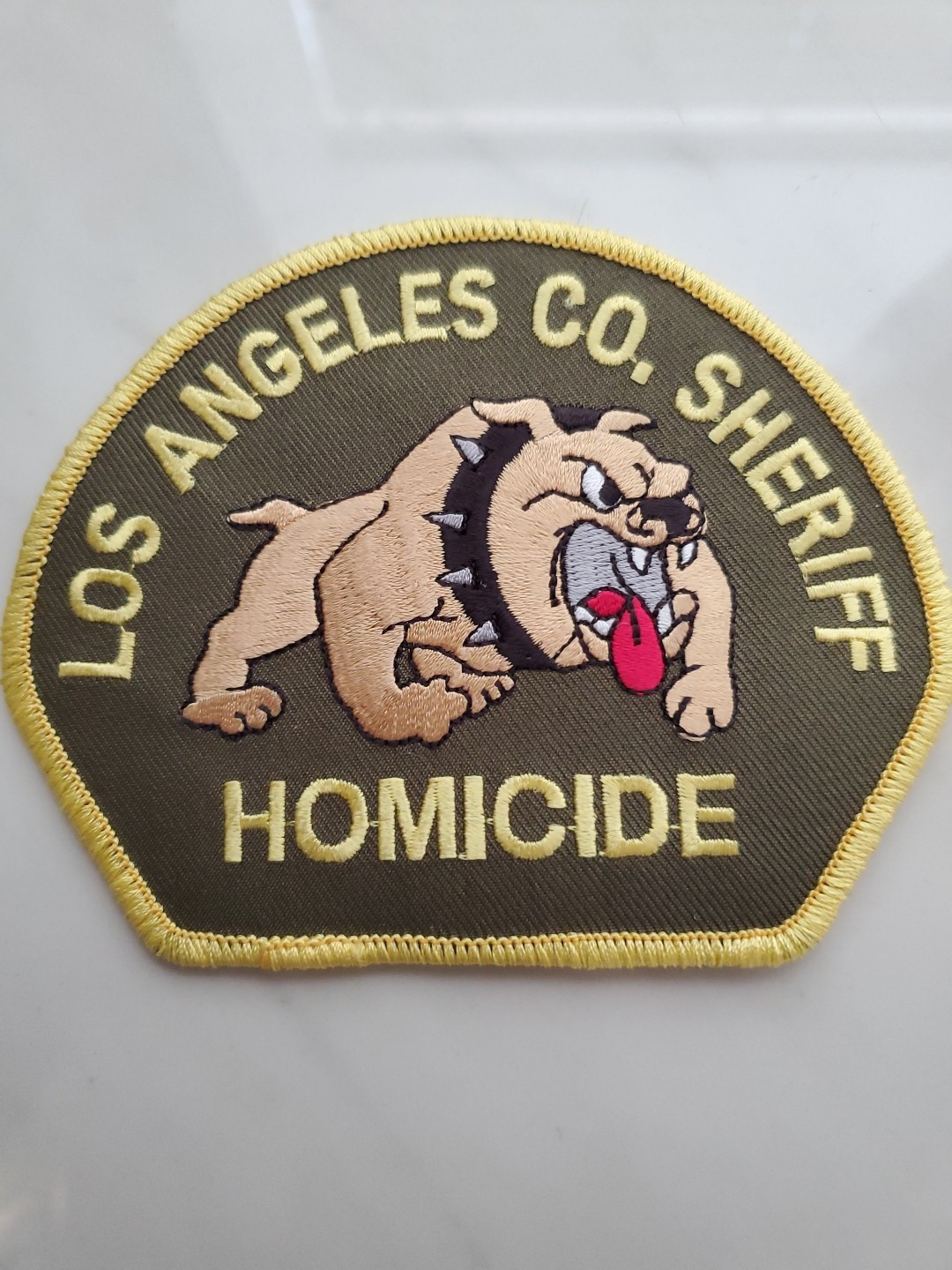 LASD Los Angeles County Sheriff Homicide Patch