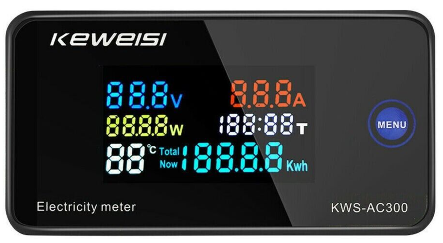 Iceriver Ks3 Kilowatt meter-analyzer (READ!!) Watts, amp, voltage, total, ect