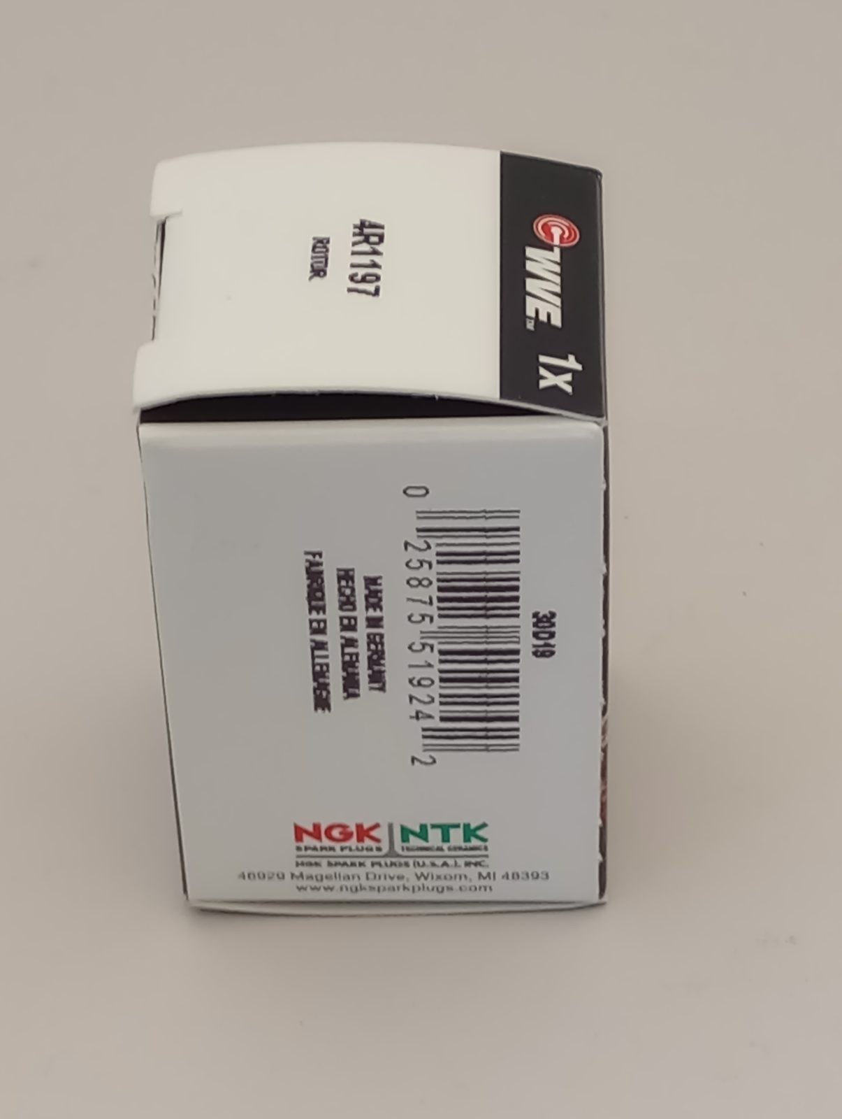 WVE 4R1197 Ignition Distributor Rotor