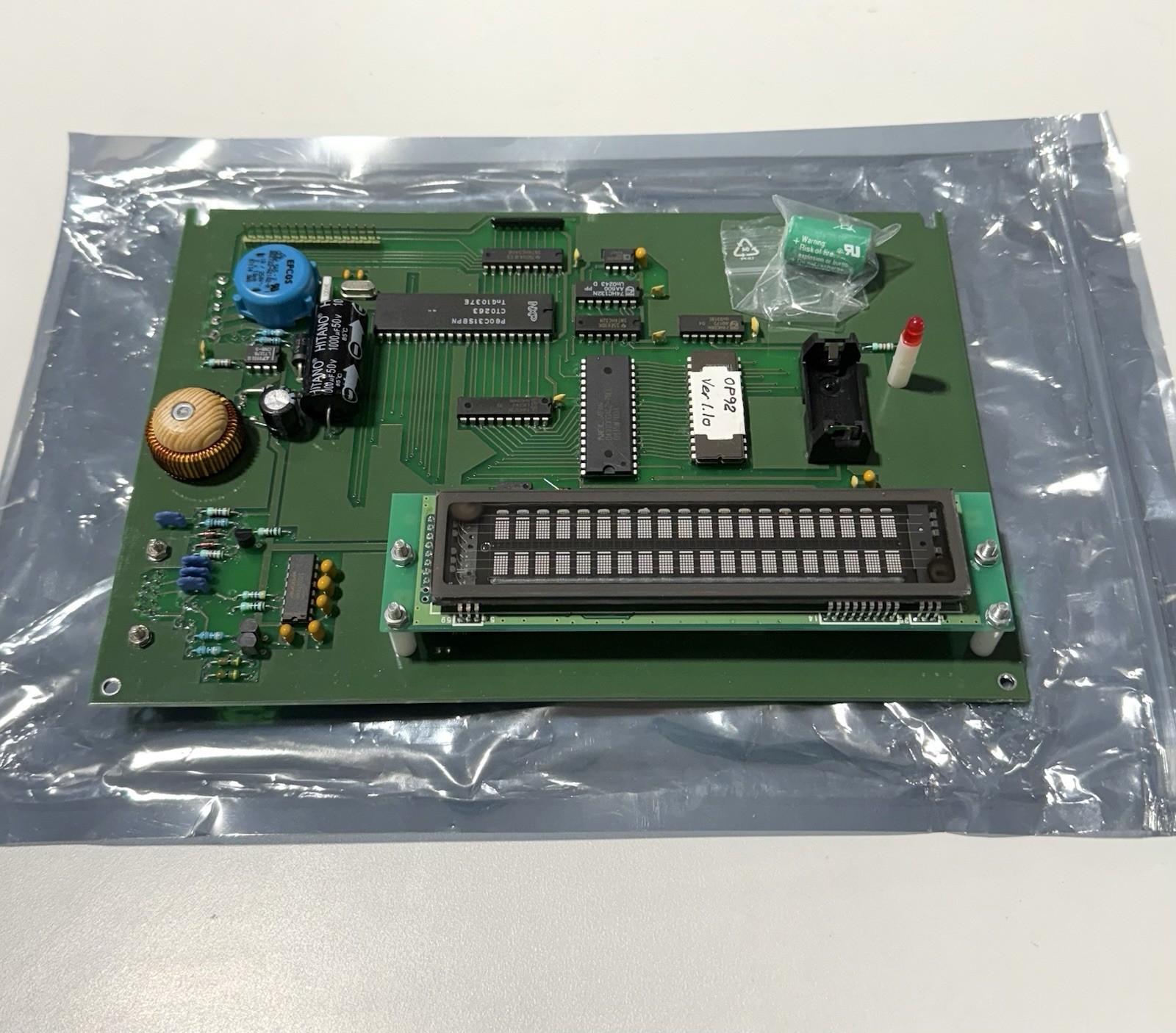 Hoyer 57739114 / 57739049 HS 173 Operating Panel / PCB Dot Matrix Display *NEW*