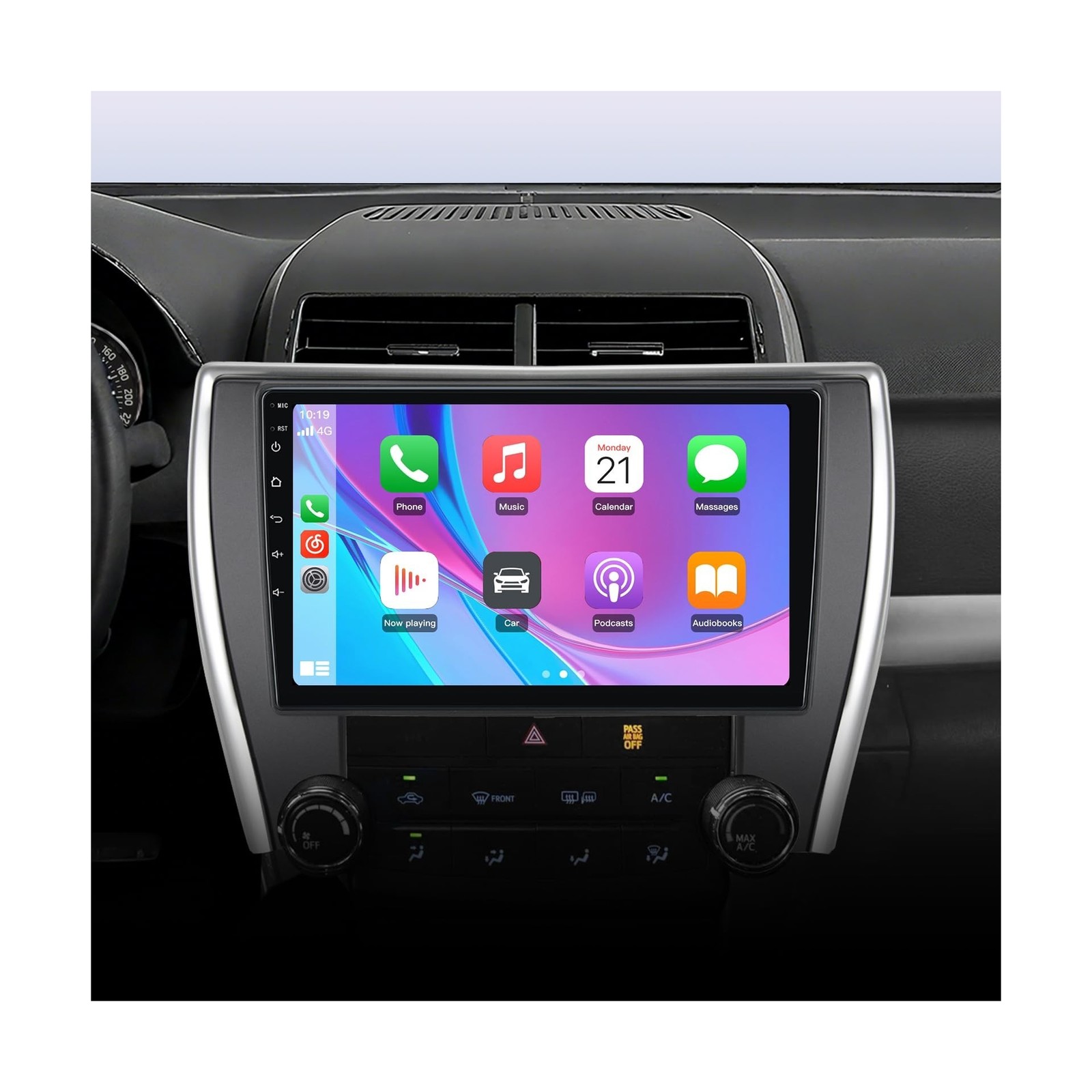 4Core 2G RAM +64G ROM Upgrade Car Radio for Toyota Camry 2015-2017 10.1-inch ...