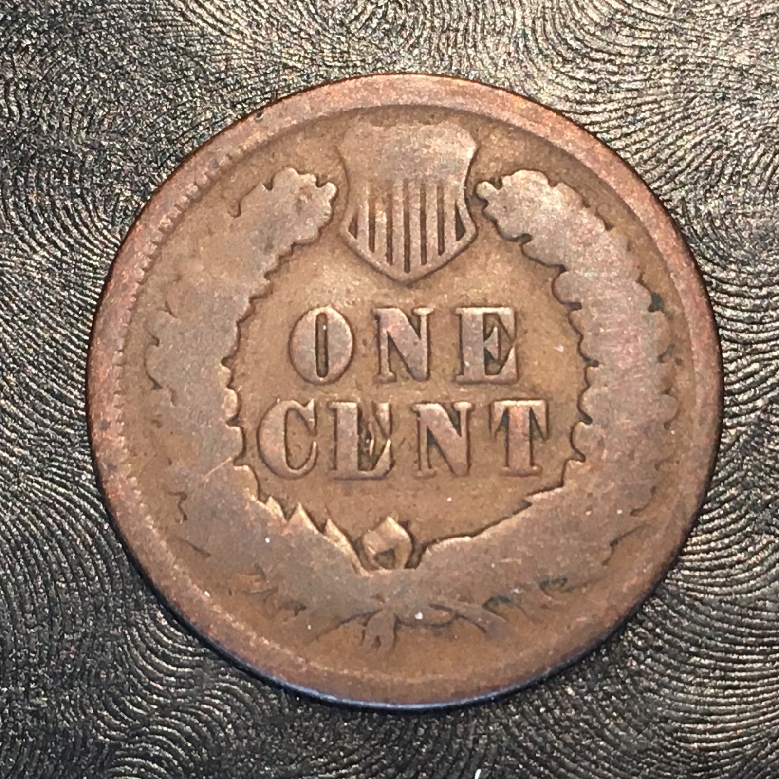 1874 Indian Cent - High Quality Scans #F764