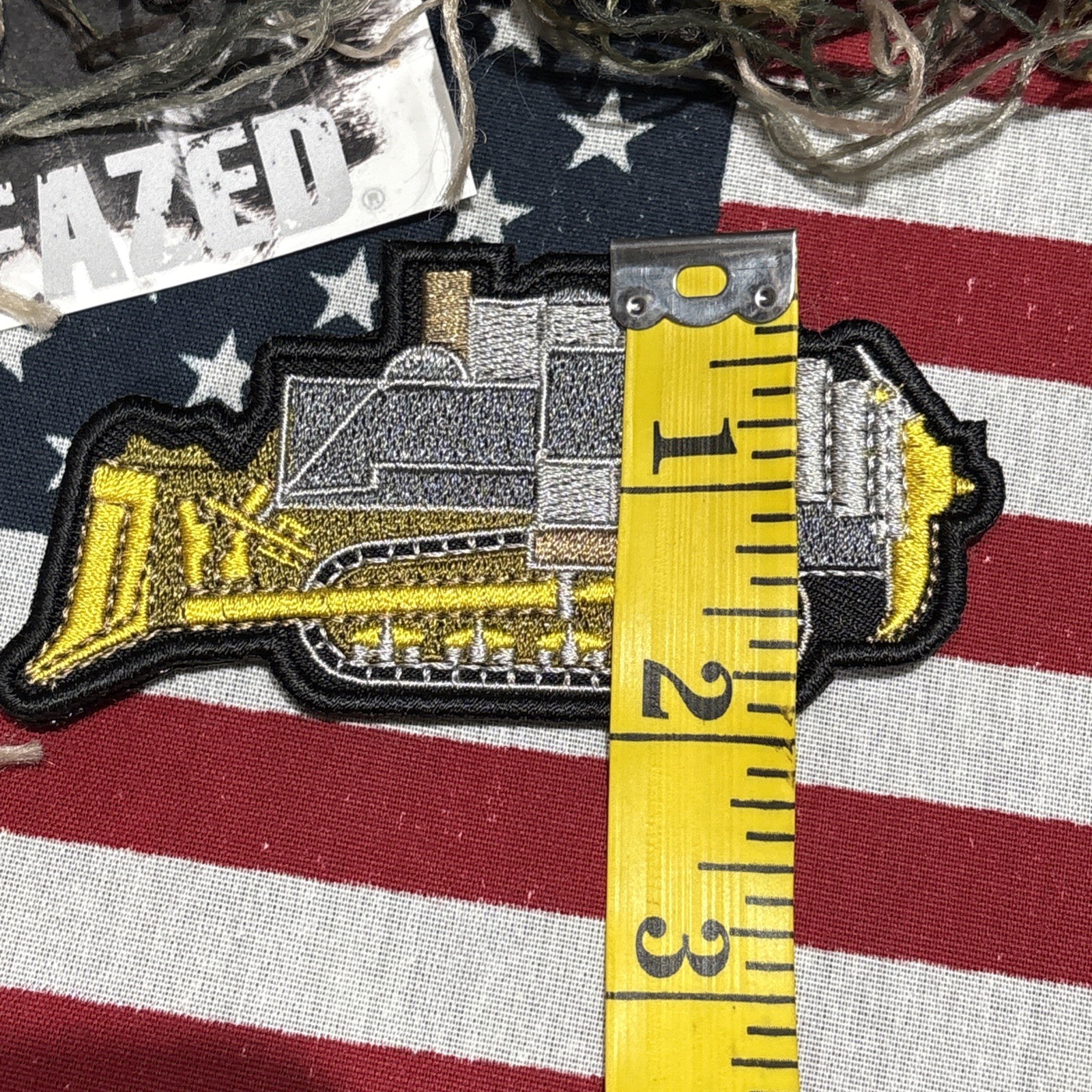 Killdozer Tread On Them Tactical Hook And Loop Patch Embroidered ~4x2” LG