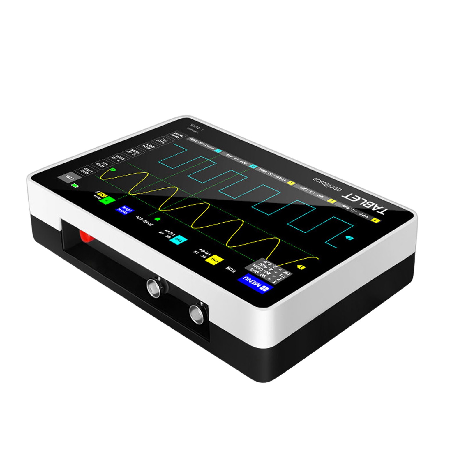 1013D Handheld Digital Tablet oscilloscope Portable Storage 2CH 100MHz