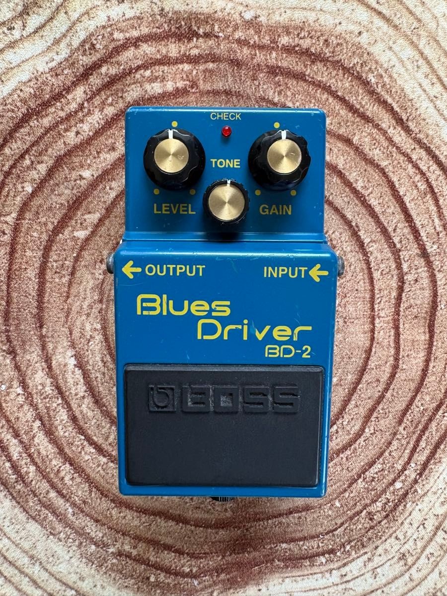 BOSS Blues Driver BD-2 Effects Pedal Blue 2008 Overdrive Analog Used