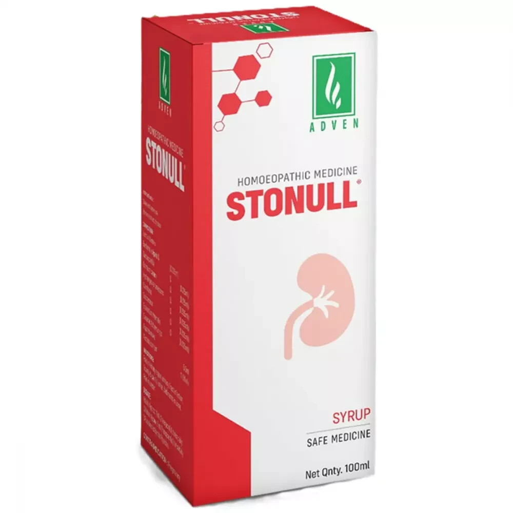Adven Stonull Syrup (100ml) Homeopathic Free Shipping World Wide