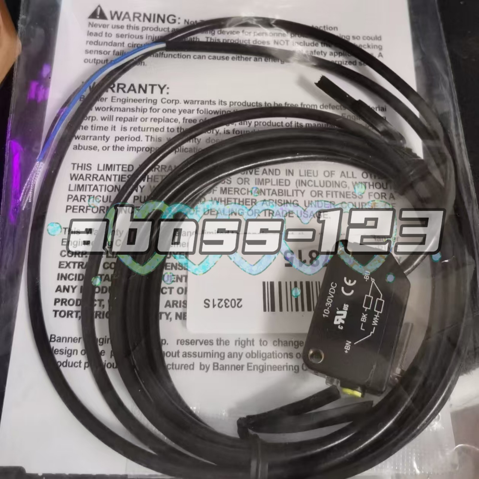 BANNER Q20PDL Photoelectric Sensor#1pcs New In Box