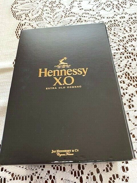 Hennessey XO Extra Old Cognac Empty 750ml Bottle & Box