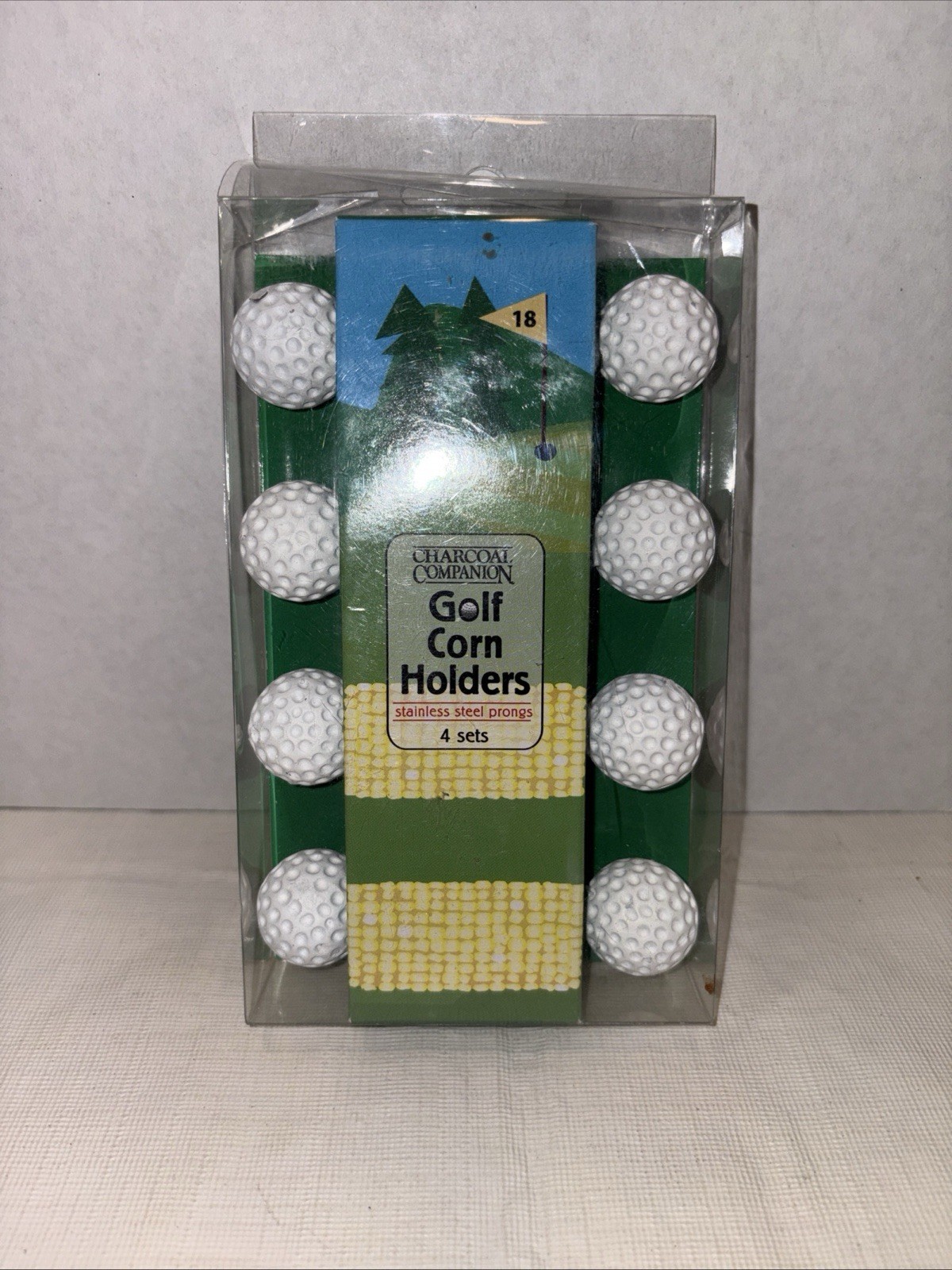 Charcoal Compamion Golf Corn Holders New In Box