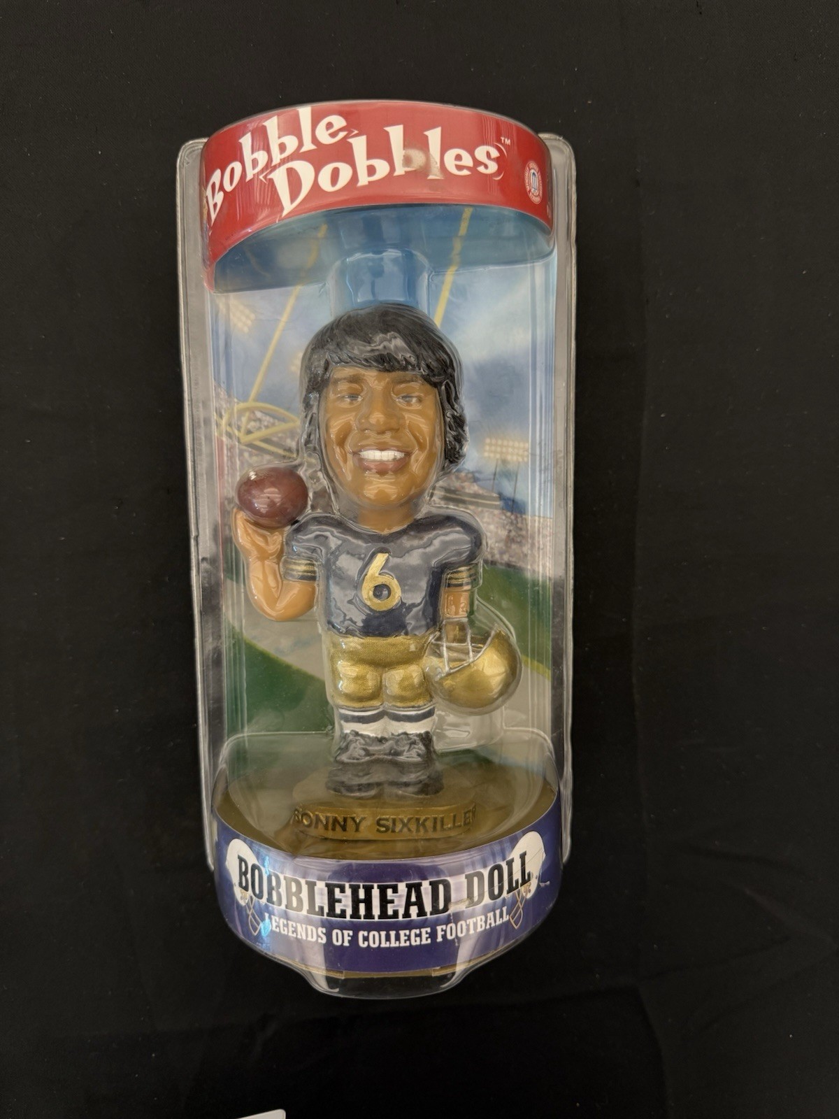Sonny Sixkiller Legends Of College Football RARE BobbleHead Doll