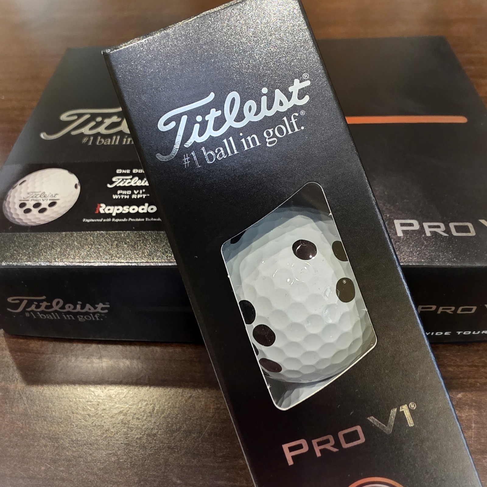 Rapsodo MLM2PRO Titleist ProV1 RPT balls Pro V1 Brand New Sleeve (3)