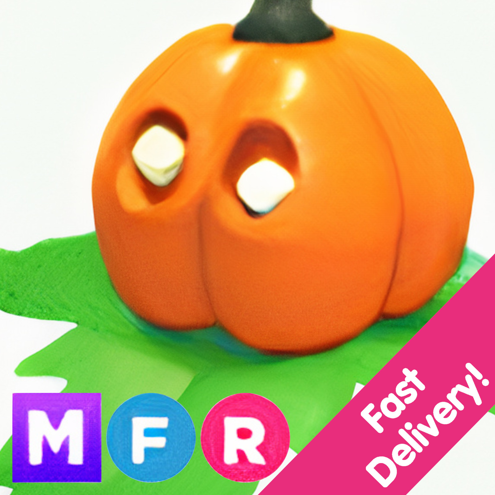 Pumpkin Friend ✨ Mega Neon Fly Ride MFR ✨ US Seller Adopt From Me Today