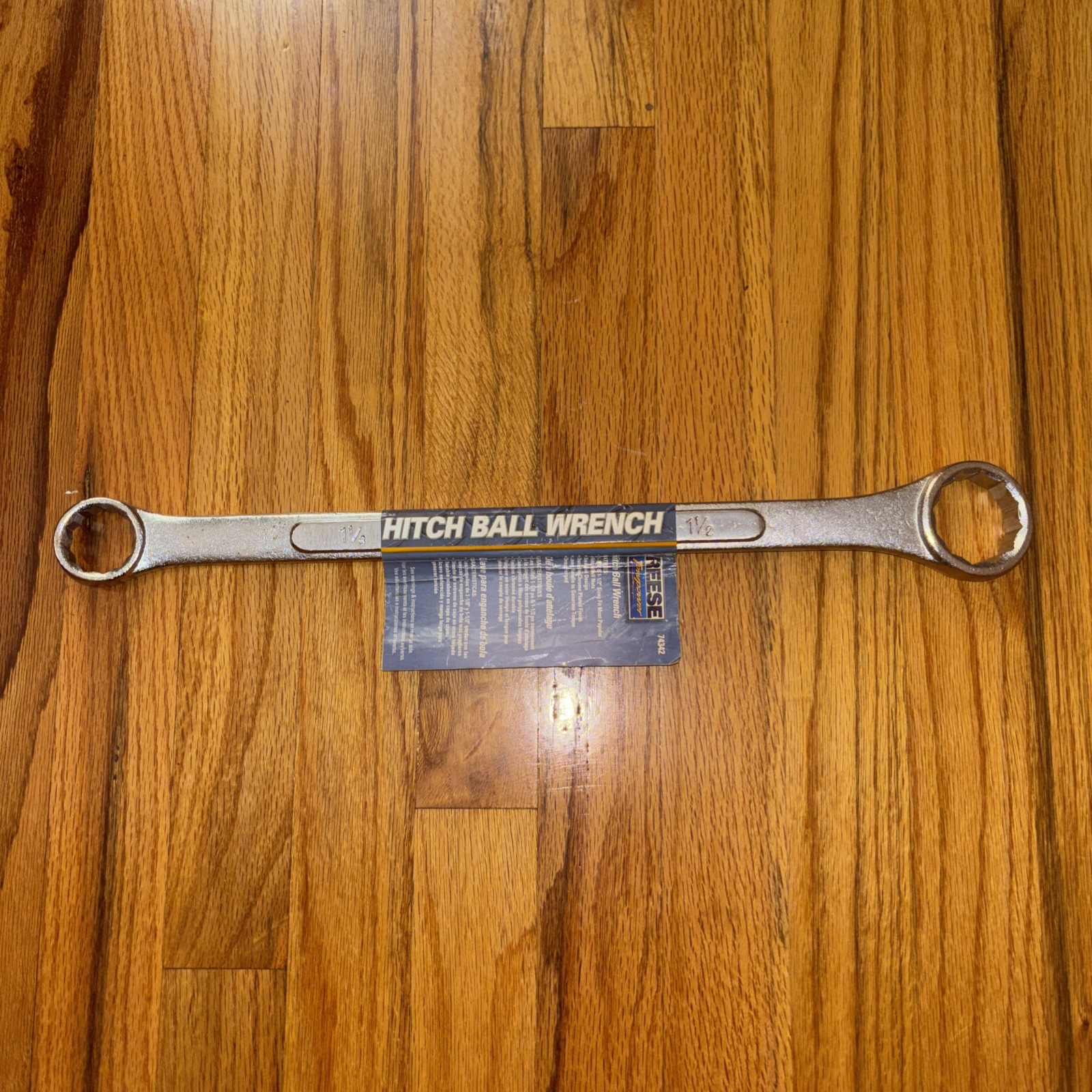 NEW Reese Towpower 74342 Hitch Ball Combination Wrench 1 1/8" x 1 1/2"