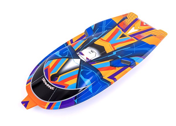 Traxxas 1/10 Spartan Boat * Hatch, Orange * 5738T