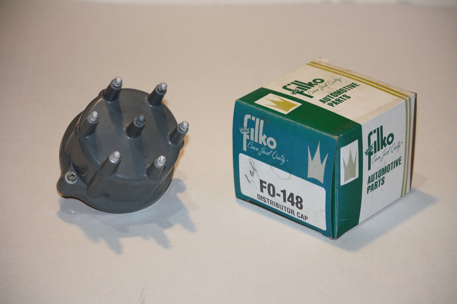 NEW FILKO IGNITION DISTRIBUTOR CAP FO-148 FORD 6 CYLINDER