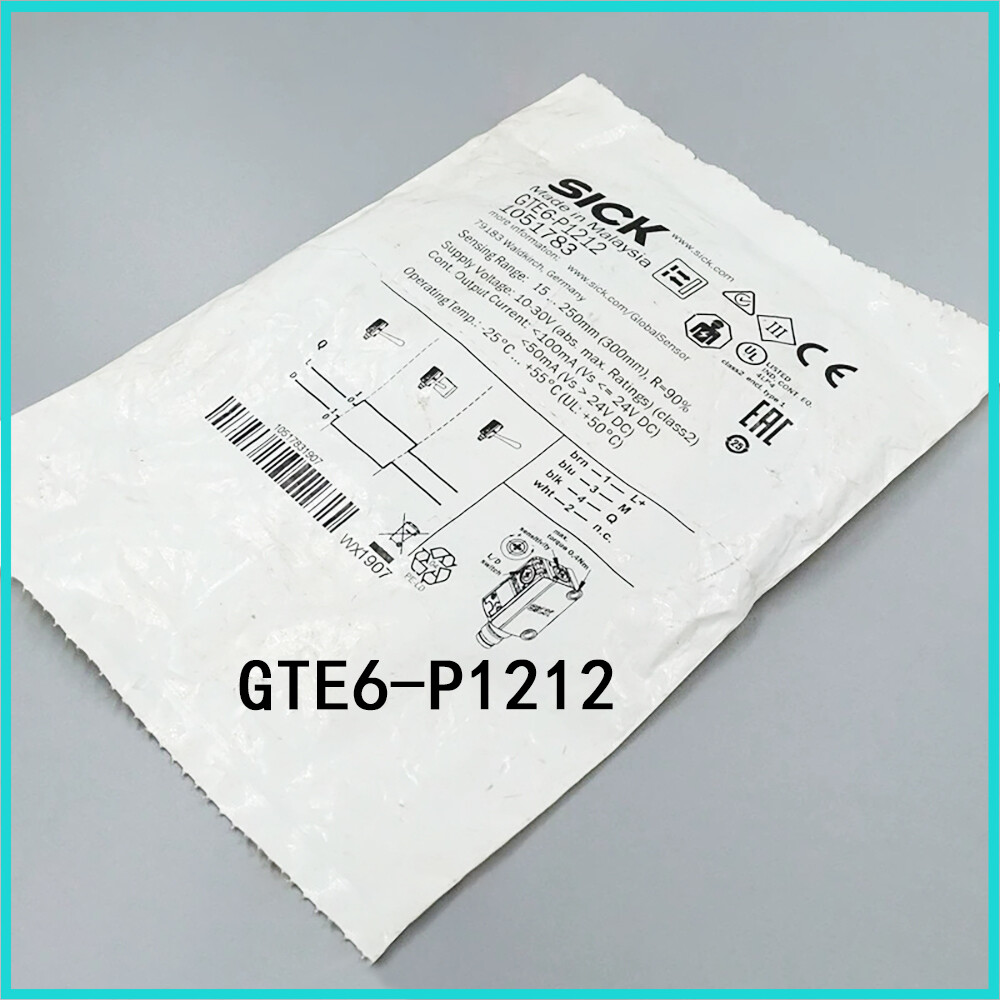 1PC New Boxed SICK GTE6-P1211 GTE6-P1212 GTE6-P1231 Small photoelectric sensor