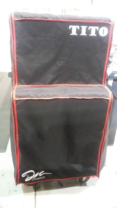 Custom Tool Box Cover by Dmarrco, fits 36" Homak RS Pro Roller Cabinet / US Gene