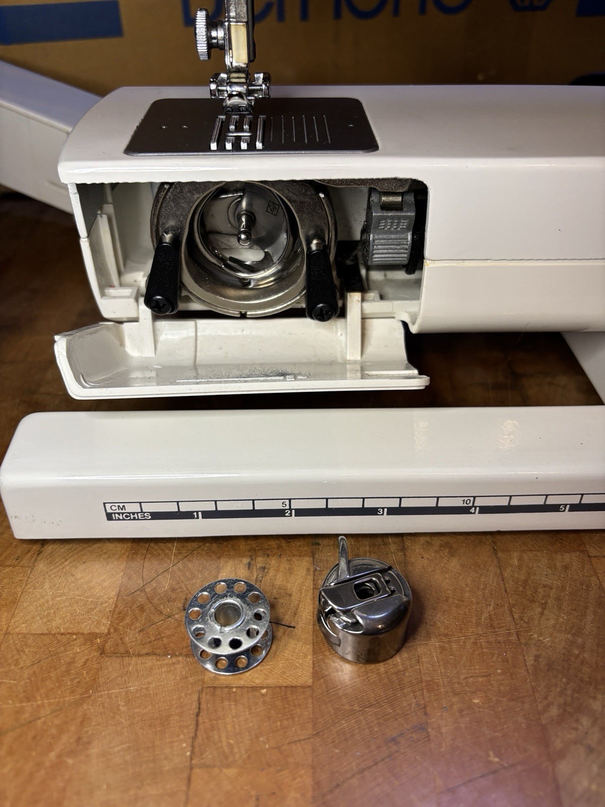 Bernette 705 Sewing Machine Preowned With Original Box & Manual Clean