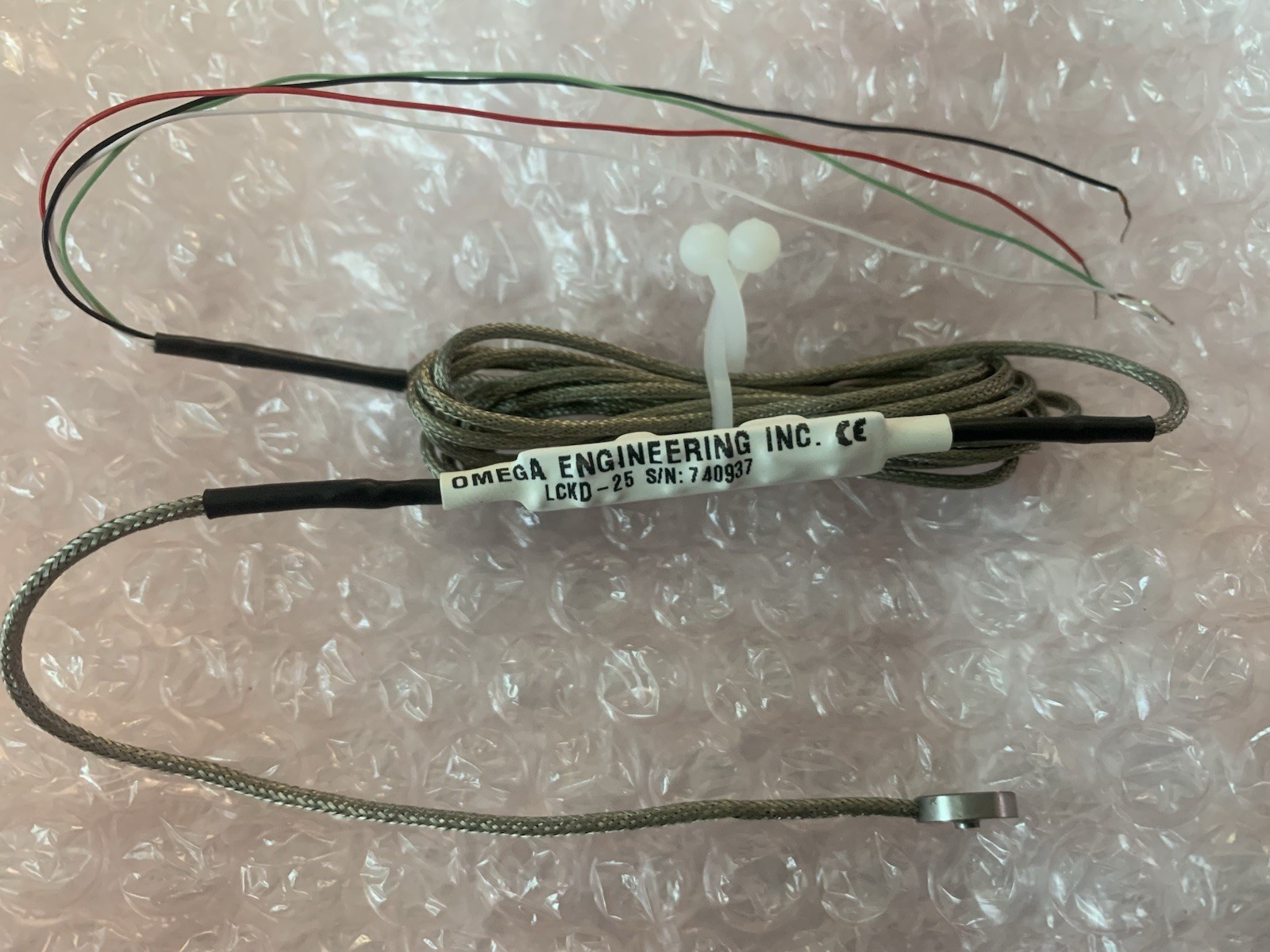 Omega Subminiature Button Compression Load Cell - LCKD-25 - 25lbf