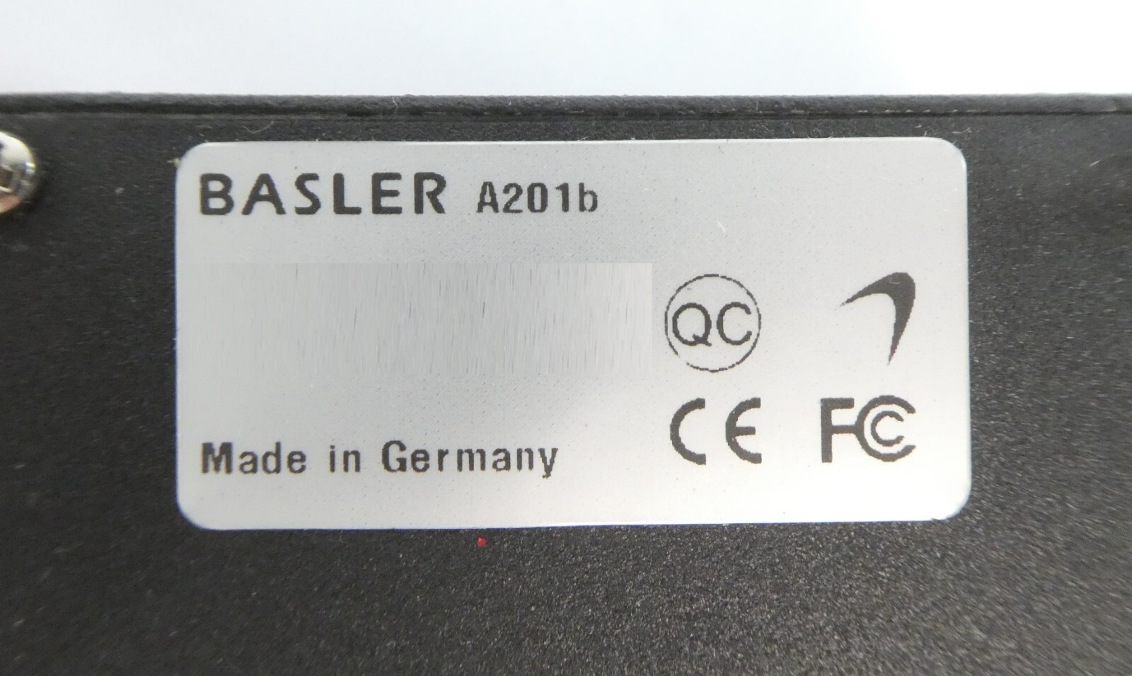 Basler A201b Machine Vision Progressive Scan CCD Camera w/BIC Adaptor Working