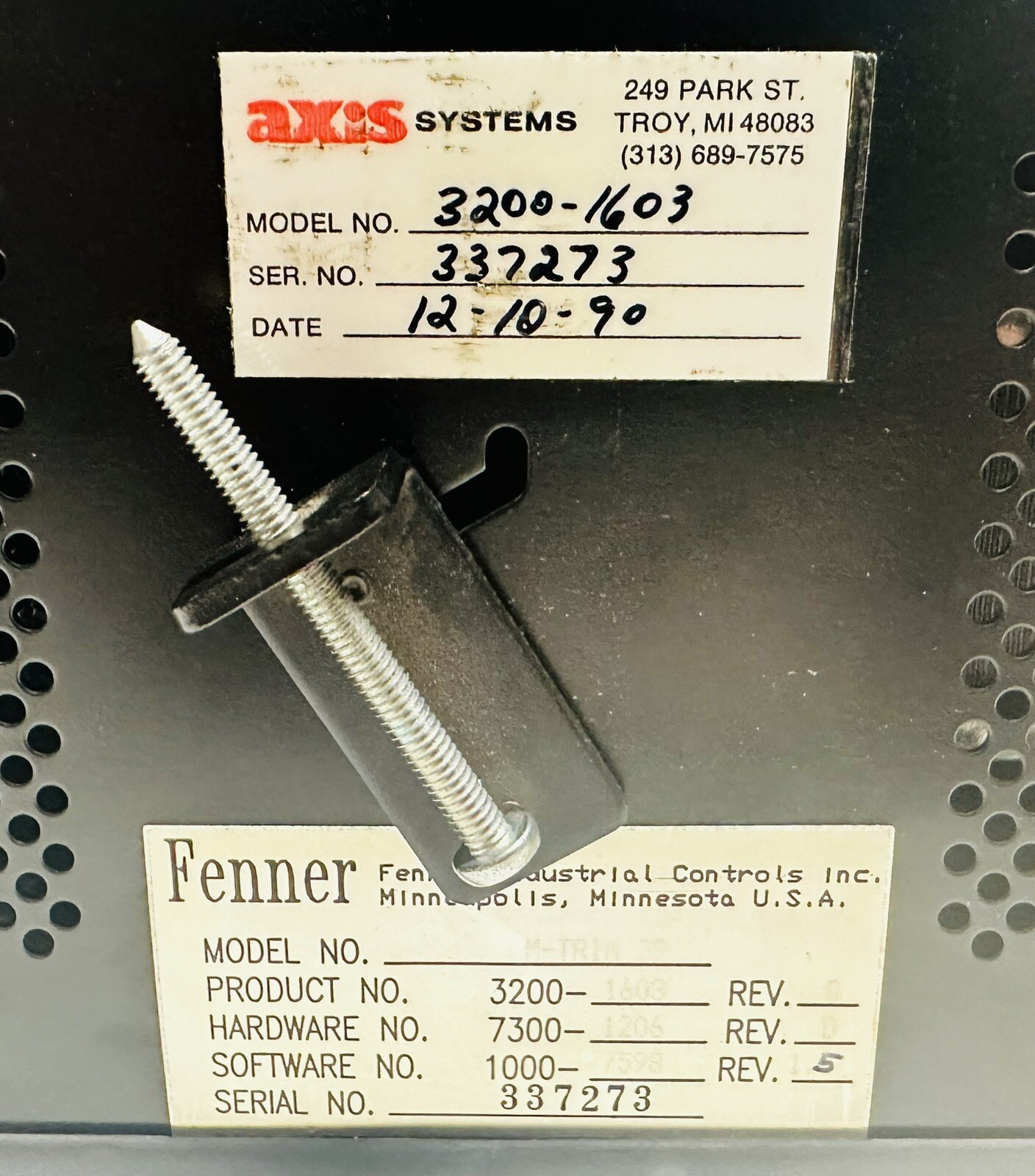 Fenner 3200-1603 M-TRIM 2E Speed Control