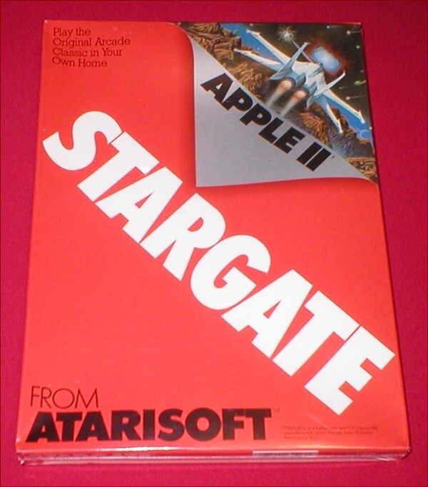 Defender II: Stargate for the Apple II II+ IIe IIc IIgs Computer NEW SEALED