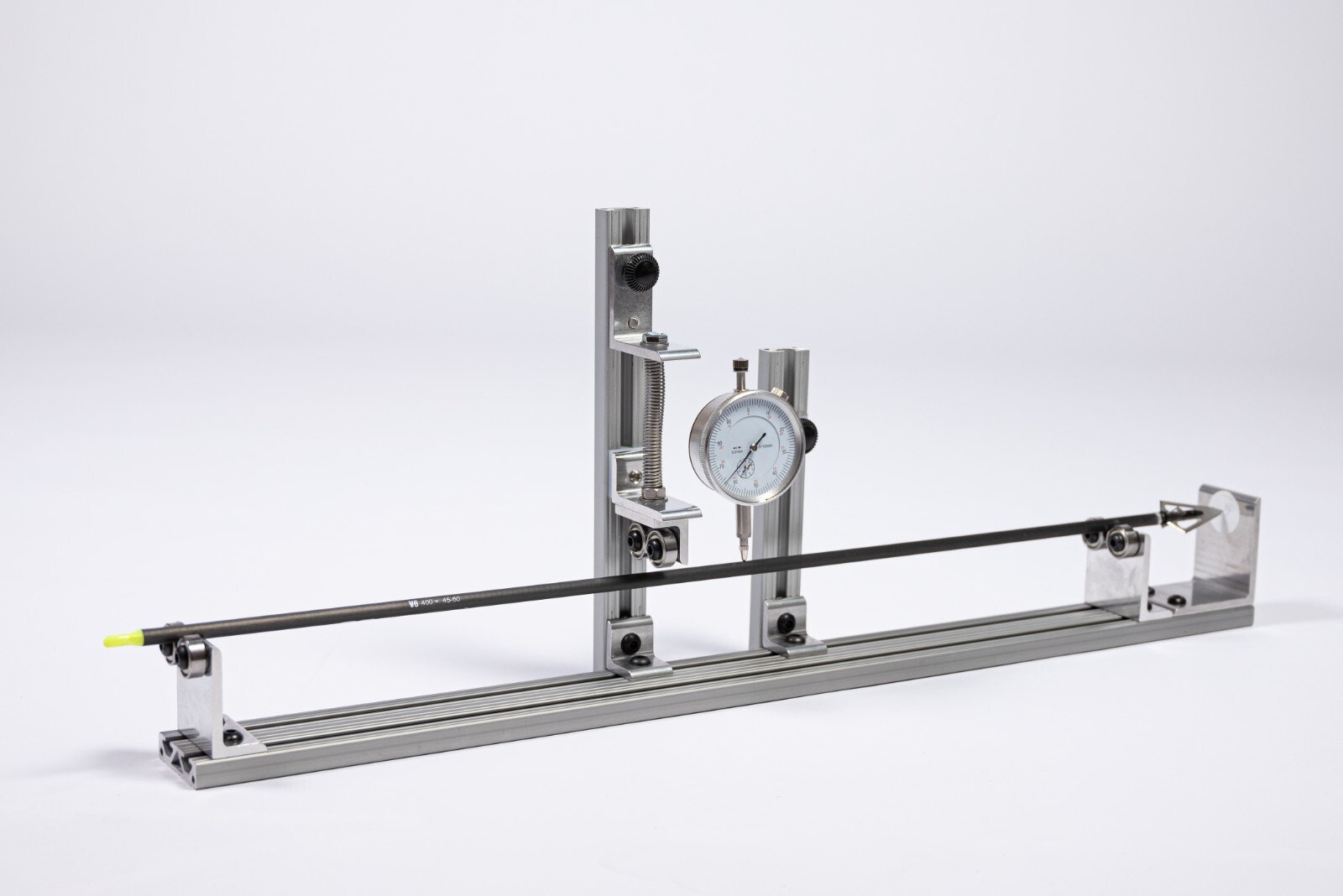 Spine and arrow tester .