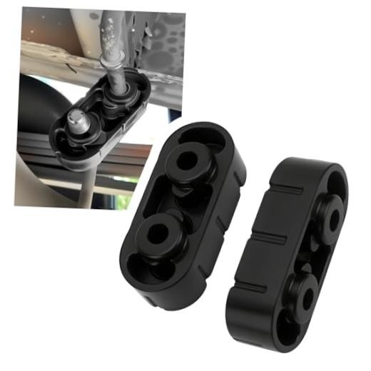2PCS Rubber Exhaust Hangers Replacement OEM 25956663,Shock Absorbing Car