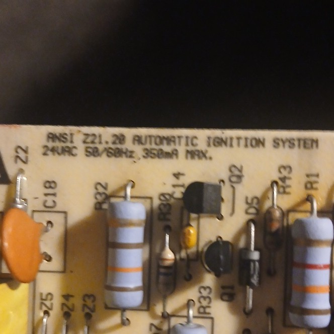 Automatic Ignition System Control Board 1068-83-382A 62-23598-01 24VAC