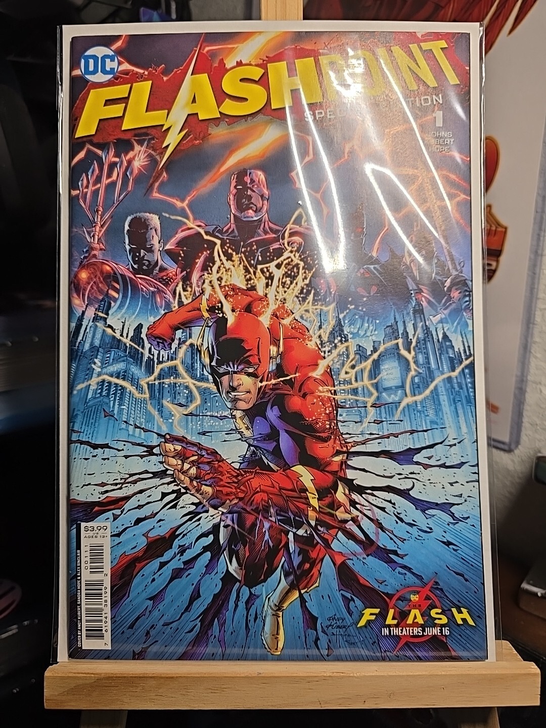 FLASHPOINT 1 SPECIAL EDITION COVER & ART ANDY KUBERT SANDRA HOPE ALEX SINCLAIR.