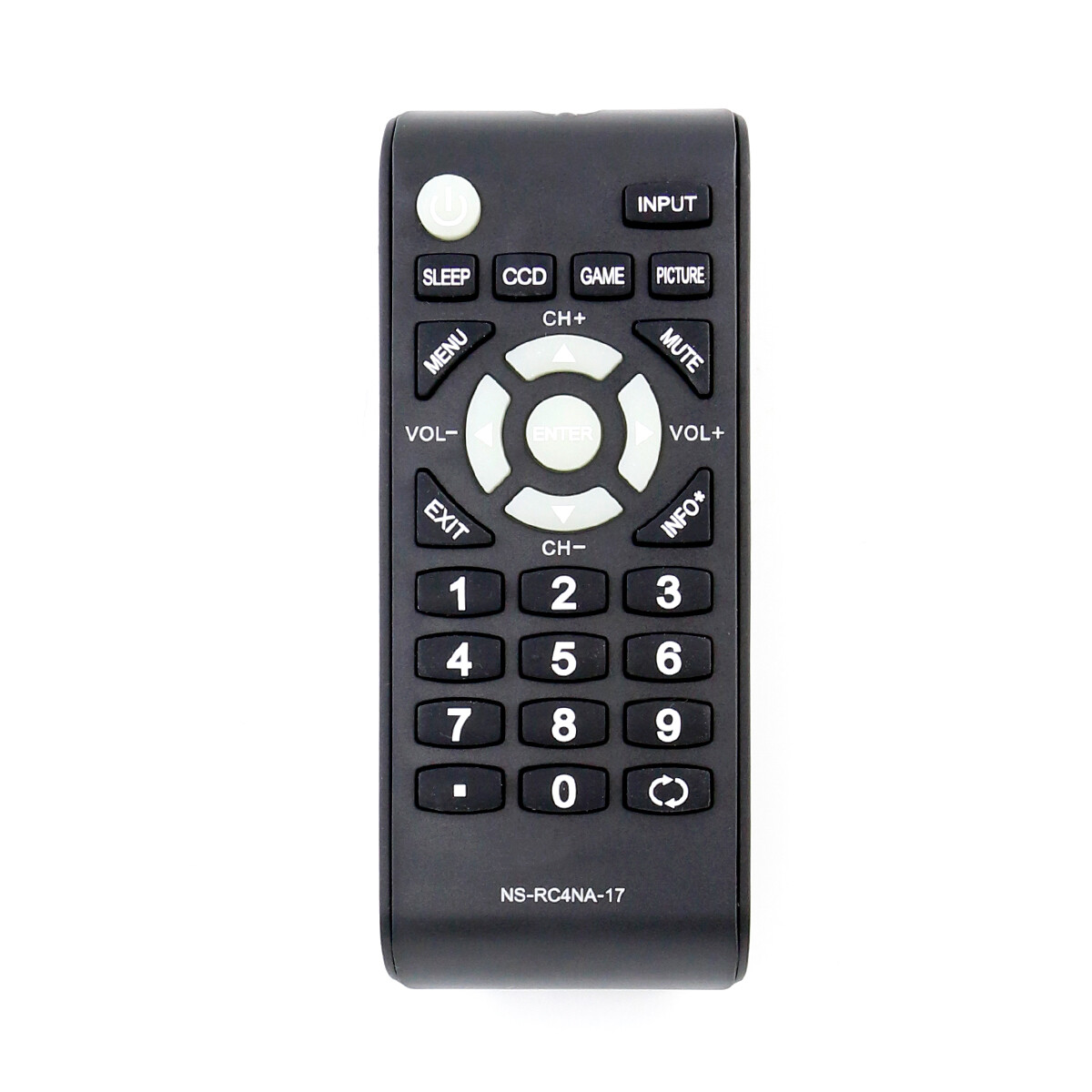 Remote for Insignia TV NS-50D510MX17 NS-50D510NA17 NS-55D510NA17 NS55D510NA17