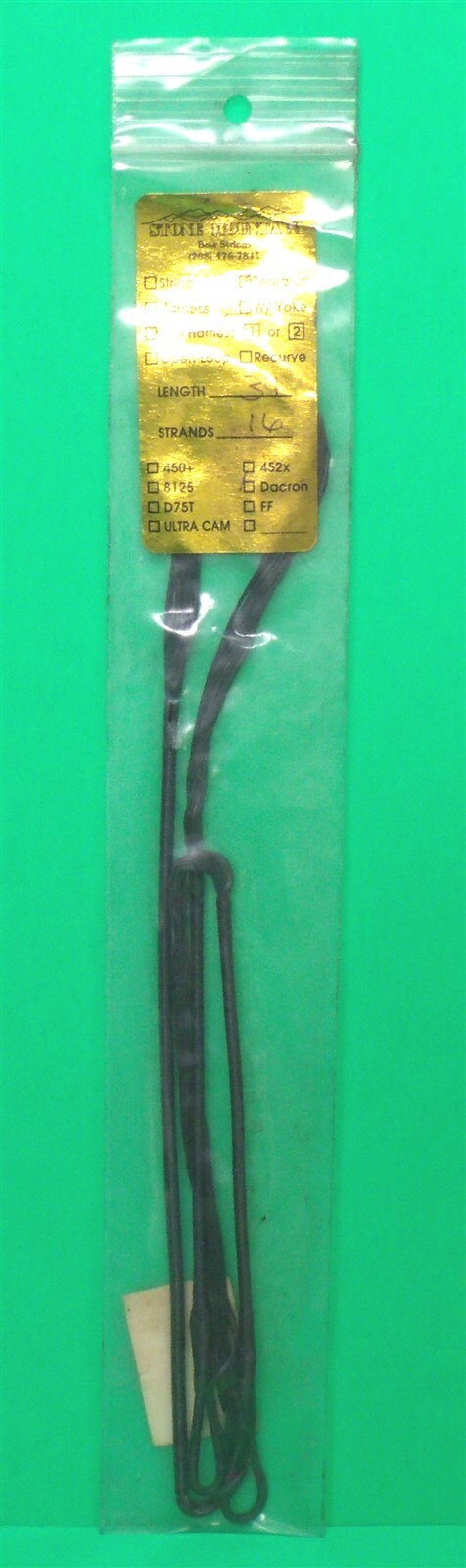 New Stone Mountain Premium Replacement String for Teardrop Cable Bows - 34"