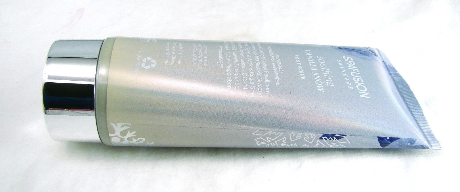 Spa Fusion VANILLA SNOW Foot Scrub 6 oz., 177 ml NEW NWOB
