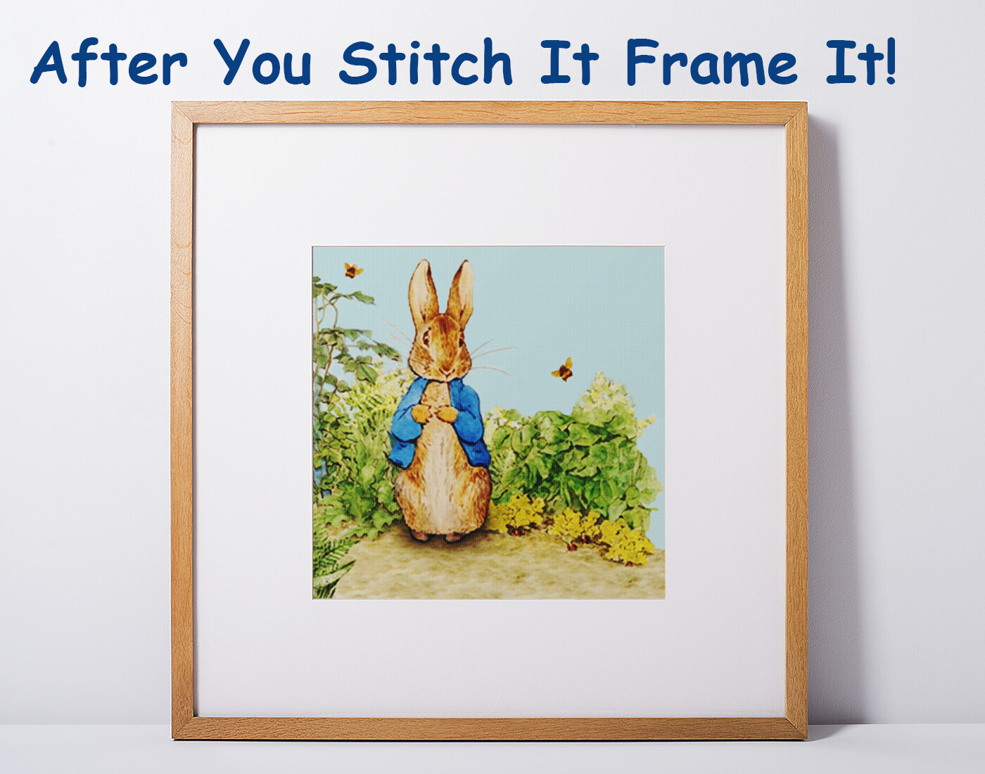 Beatrix Potter Peter Rabbit and the Bees Counted Cross Stitch Pattern