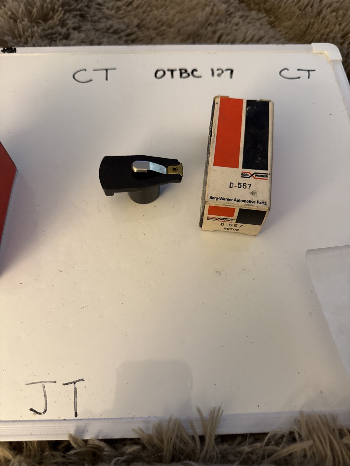 (1) Borg Warner D 567 Distributer Rotor NOS OEM Sold Individual