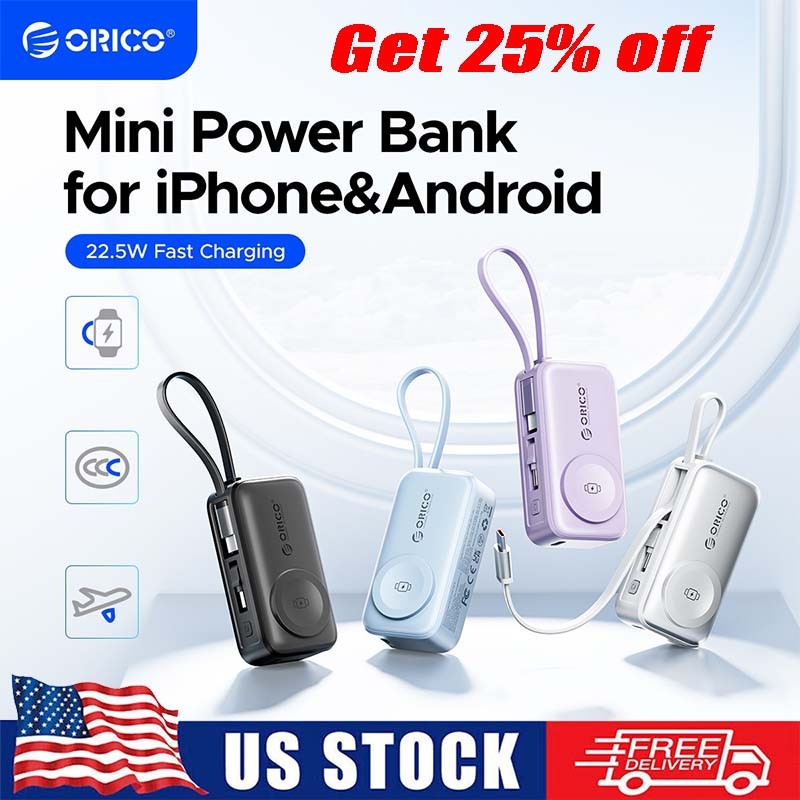 ORICO 50000mAh Fast External Portable Power Bank Battery Charger For Cell Phone