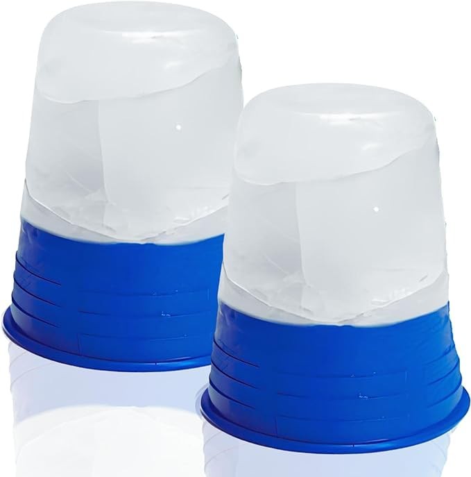 Cryocup - the Premier Ice Massage Cup for Pain, Ice Massage, Facial Ice Roller