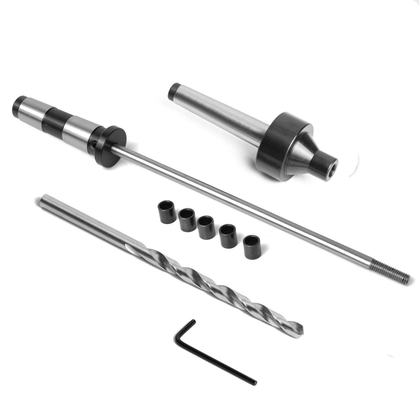 PM002/MT1 Pen Mandrel Kit 5 PCS Bush 7mm Drill Bit Mandrel Saver Woodturning