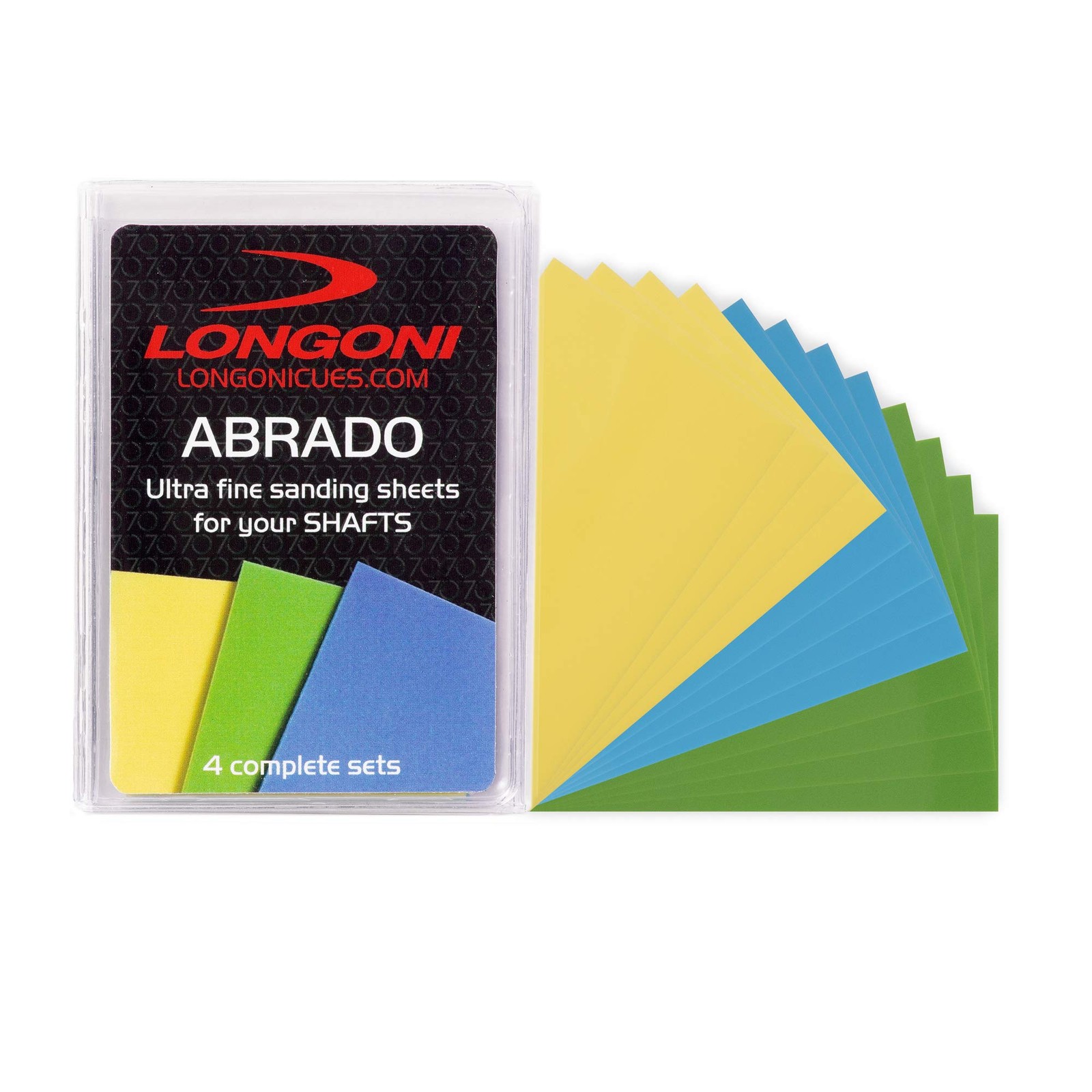 Abrado Ultra Fine Sanding Sheets for Smoothing Burnishing Billiard Pool Cue S...