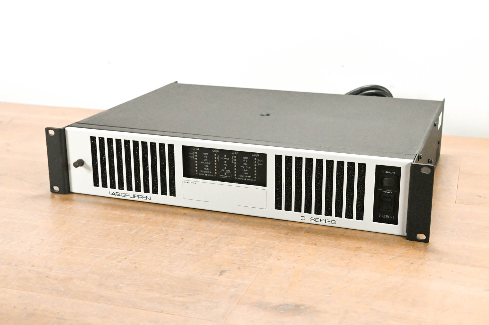 Lab Gruppen C 68:4 6800W Four-Channel Power Amplifier CG0120A