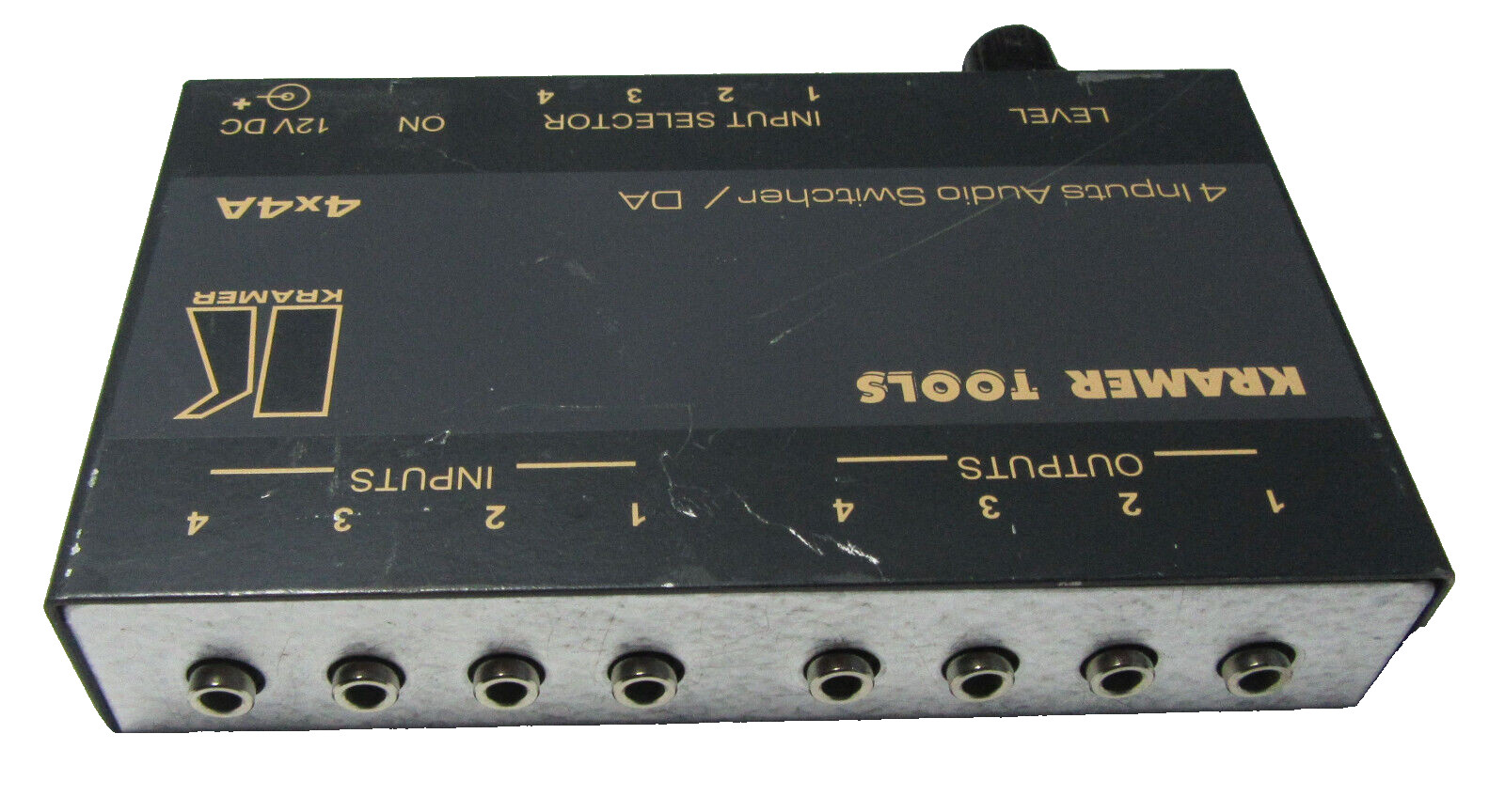 Genuine Kramer 4x4A 4 Inputs Audio Switcher / Distribution Amplifier