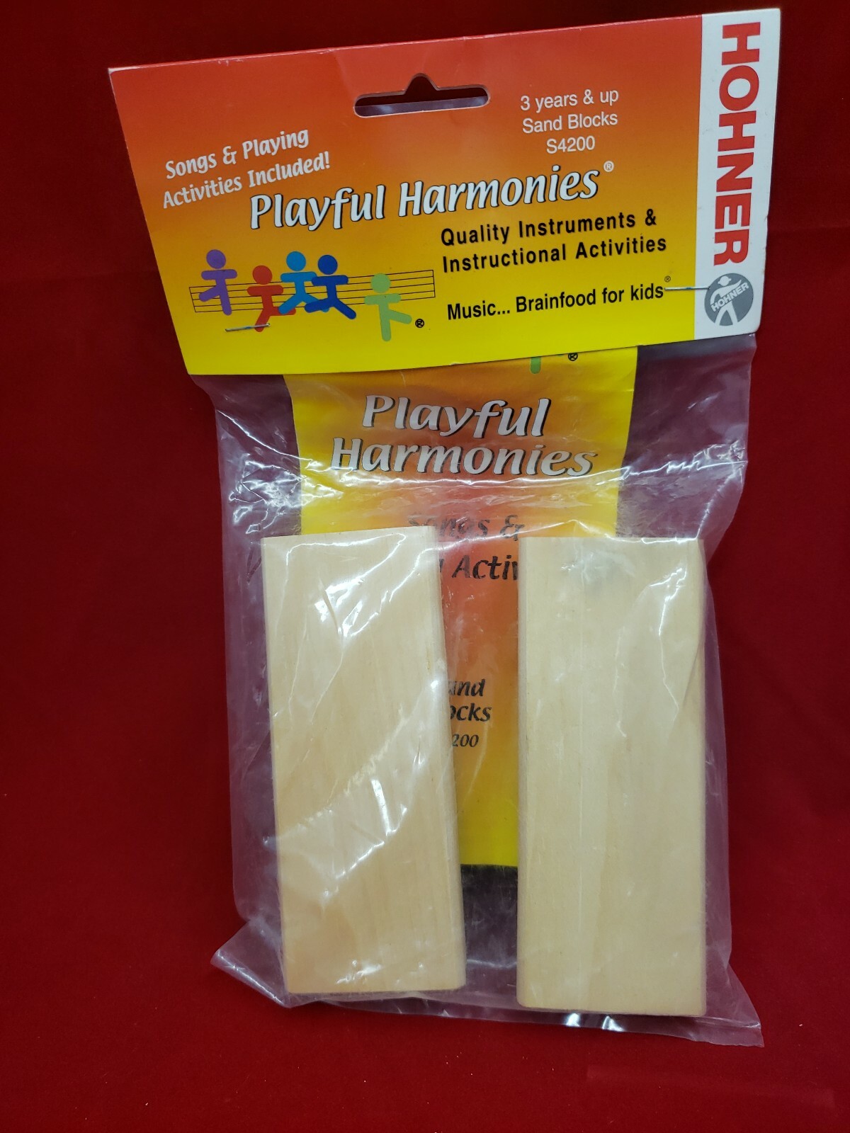 Hohner Playful Harmonies Sand Blocks rythm instruments brand new