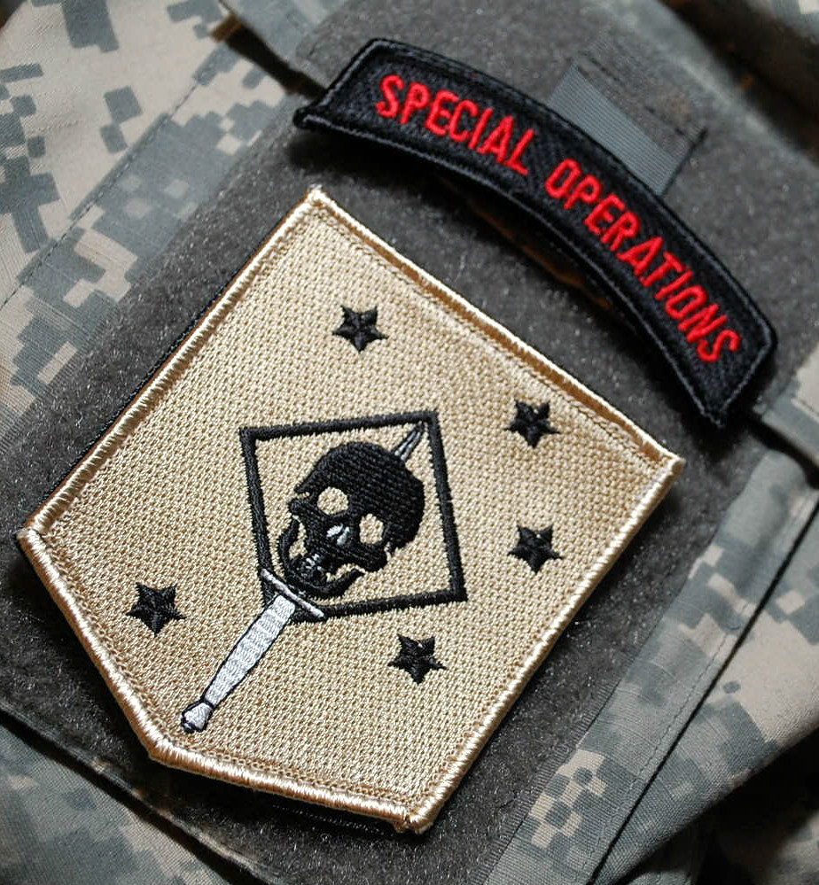JOINT SPECIAL OPERATIONS TASK FORCE JSOTF-A vêlkrö PATCH: PRIVATE PMC SECURITY