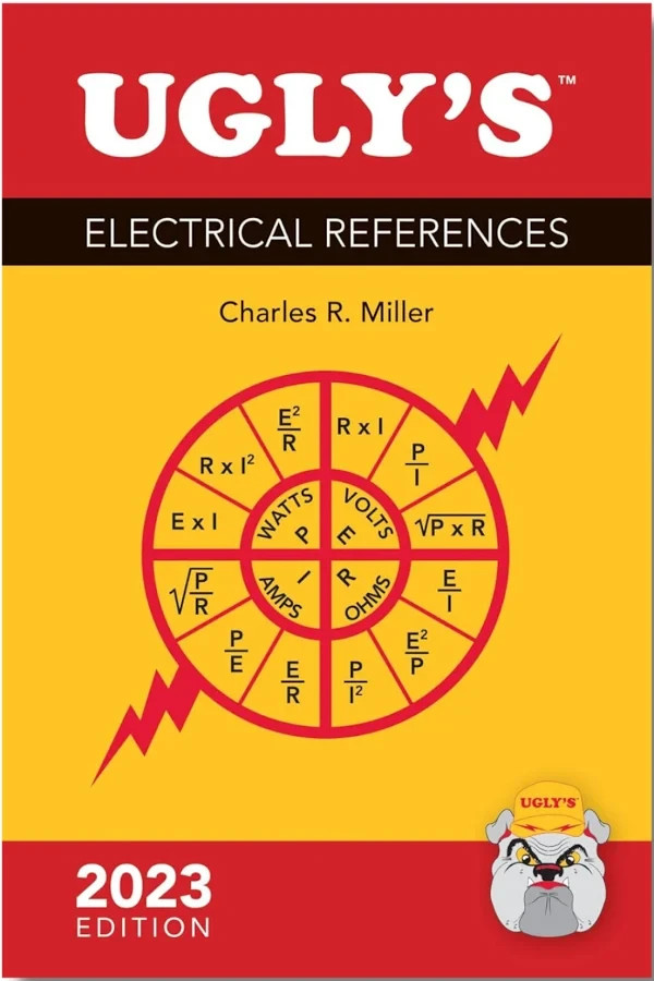NFPA 70 2023 NEC Code Book Paperback + Ugly's Electrical Ref Spiral +EZ TAB USPS