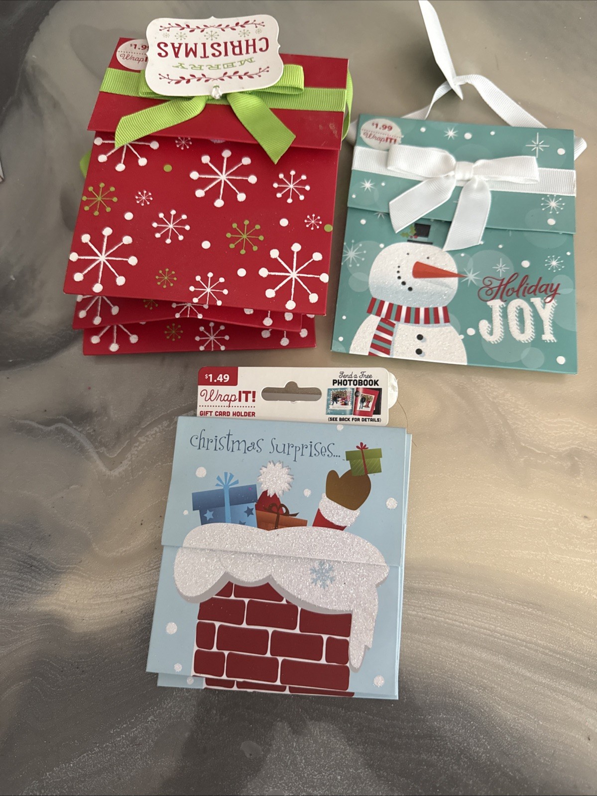 Gift Card Holders 9 Total
