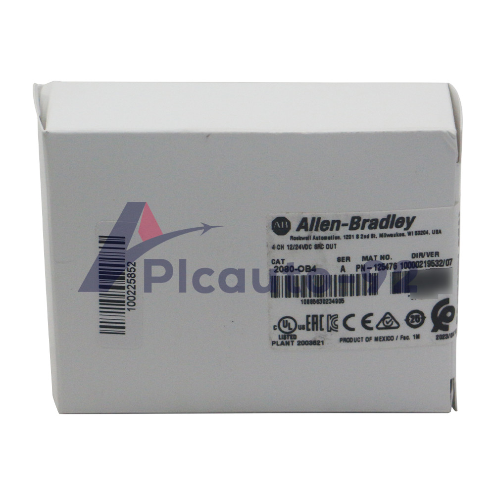 New Factory Sealed Allen Bradley 2080-OB4 Digital Output 2080 Micro800 System