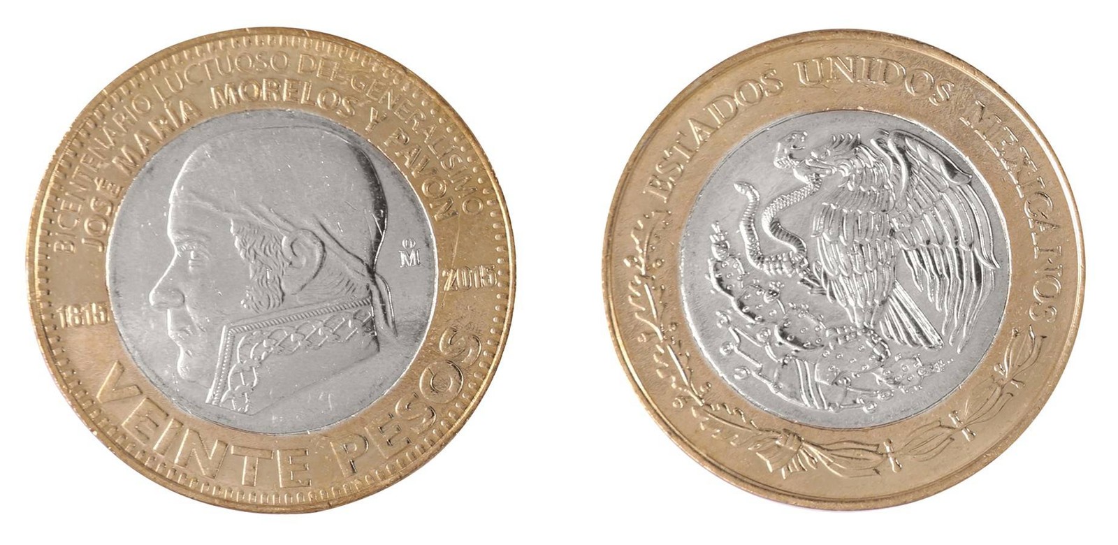 Mexico 20 Pesos, 2015, KM #987, Mint, Commemorative