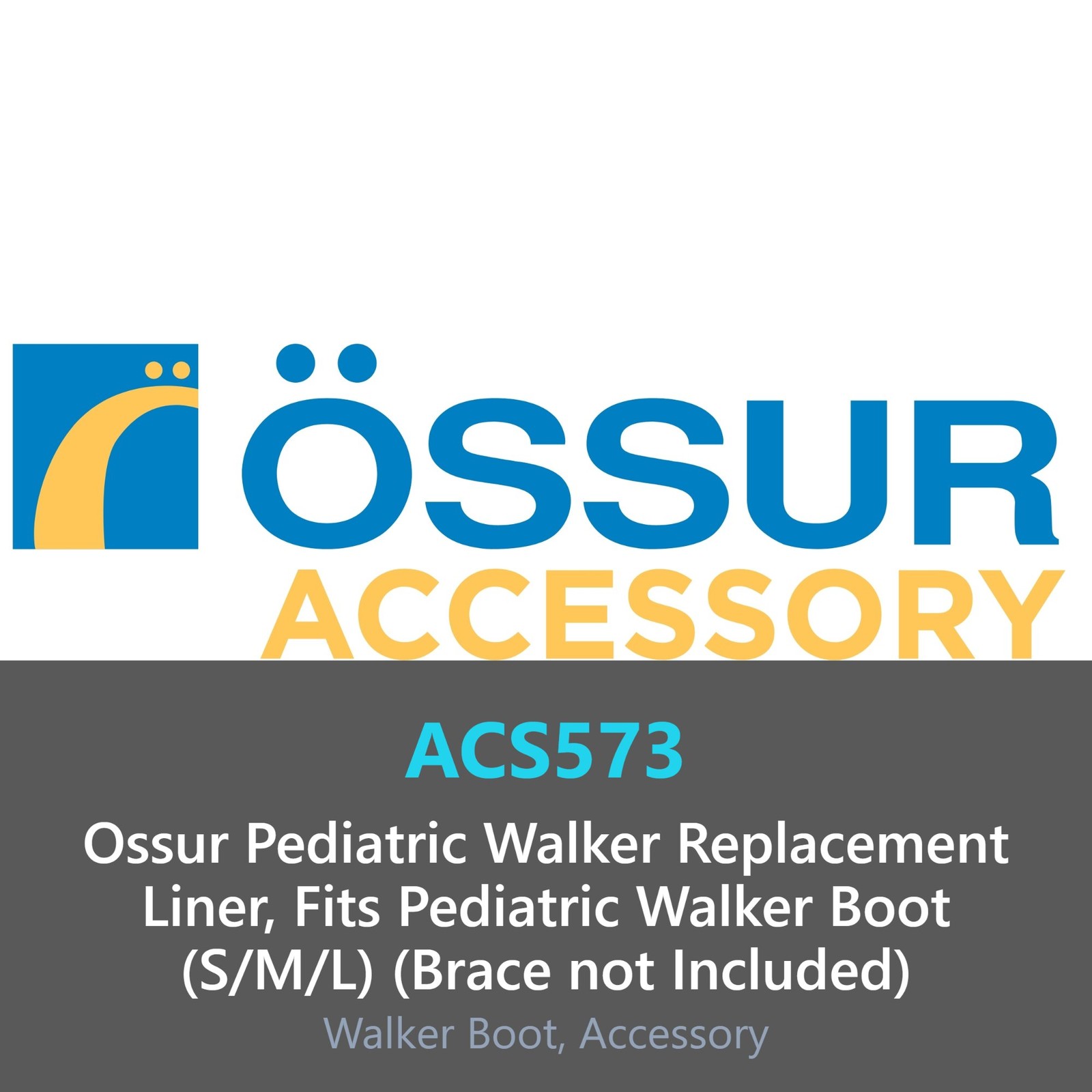 Ossur Pediatric Walker Replacement Liner  (Brace not Included)