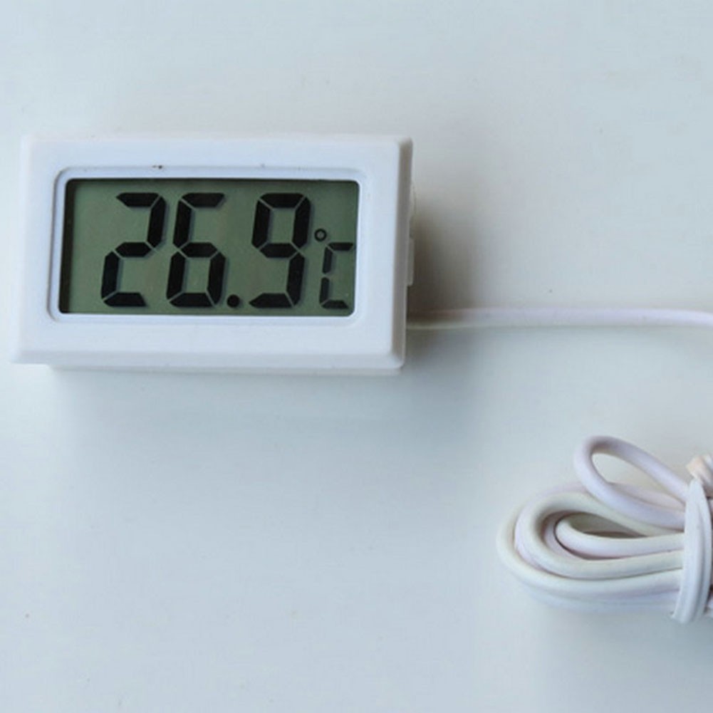 5PCS Waterproof Digital Thermometer with External Probe for Accurate Readings