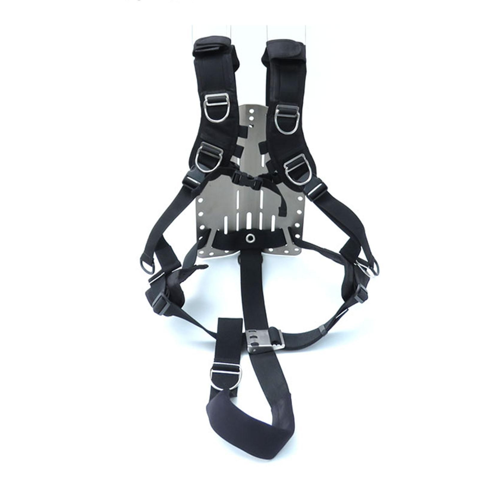 Diving Backplate Diver BCD Plate Support Scuba Diving Harness System Dive